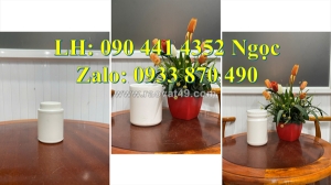 Hủ nhựa 1 ký đựng gia vị, hủ nhựa 500g đựng kim chi, hủ nhựa 250g đựng hóa chất dạng đặc (sệt)