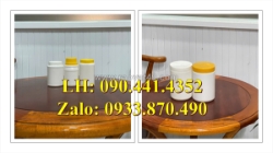 Hủ nhựa 1 ký đựng hóa chất kết dính, hủ nhựa 1.5 ký đựng hóa chất kết tủa, hủ nhựa 2 ký đựng sơn