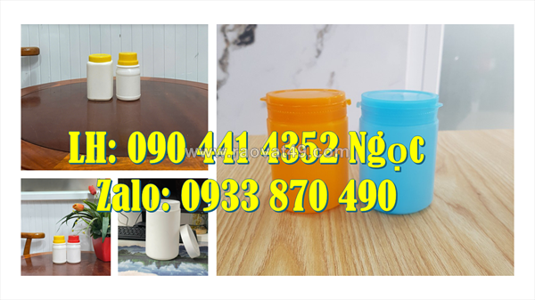 Hủ nhựa 200g đựng bột ăn dặm, hộp nhựa 250g đựng kem dưỡng thể, hủ nhựa 0.5 ký đựng pa tê