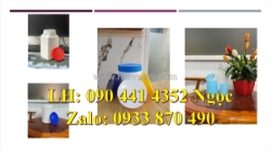 Hủ nhựa 250g đựng hóa chất đặc sệt, hủ nhựa 500g tròn, hủ nhựa 250g đựng ớt bột, lọ 100ml đựng sa tế