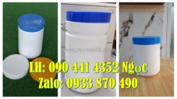 Hủ nhựa 500g đựng cá hộp, hủ nhựa 1000g đựng thực phẩm đông lạnh, hủ nhựa 2 ký đựng chả cá đông lạnh