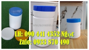 Hủ nhựa 500g đựng cá hộp, hủ nhựa 1000g đựng thực phẩm đông lạnh, hủ nhựa 2 ký đựng chả cá đông lạnh