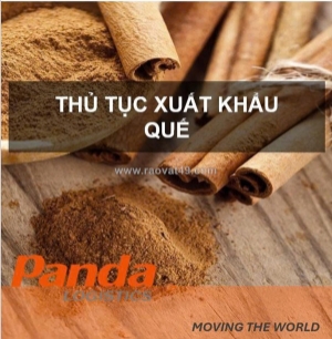 Hướng dẫn thủ tục xuất khẩu quế