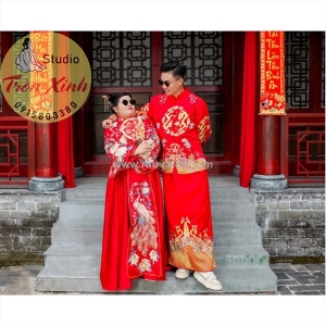 Hỷ phục bigsize – dâu rể ngoại cỡ vẫn đẹp chuẩn ngày hỏi