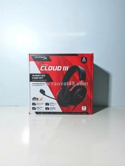 Hyperx cloud iii s wireless black/red – tai nghe gaming không dây cao cấp, âm thanh sống động