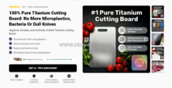 Katori titanium cutting board reviews