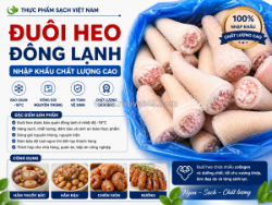 Khấu đuôi lợn giá bao nhiêu? báo giá đuôi heo đông lạnh hôm nay