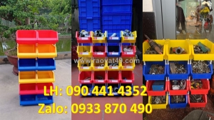 Khay nhựa đựng đinh ốc, hộp nhựa đựng vật tư, đồ nghề sửa xe máy