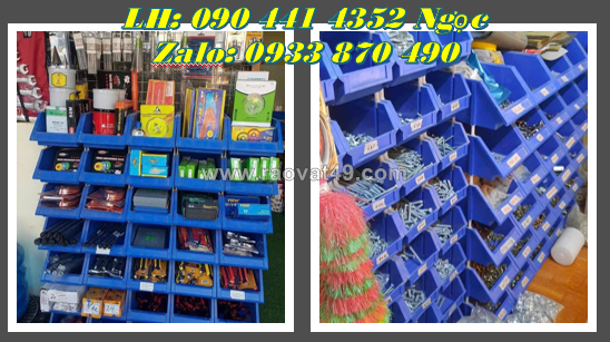 Khay nhựa đựng dụng cụ sơ cấp cứu, hộp nhựa đựng ốc vít đa năng, khay đựng linh kiện chịu lực