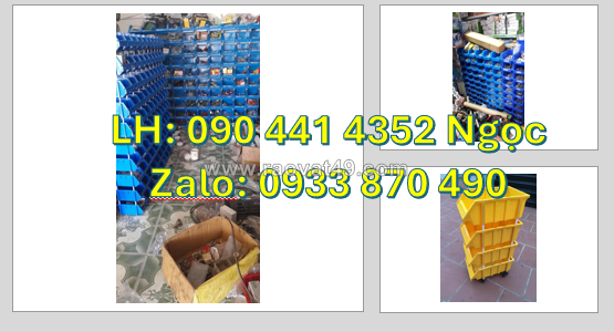 Khay nhựa đựng linh kiện sửa ống nước, khay nhựa đựng dụng cụ công trình, khay đựng dụng cụ thi công