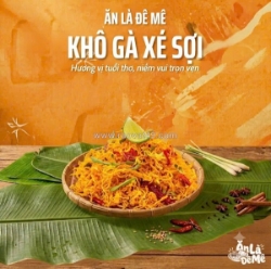 Khô gà xé sợi – món ăn vặt càng ăn càng cuốn