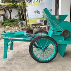 Khung máy nghiền đất gắn đầu nổ turbo tbn08