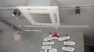 Lắp đặt chuyên nghiệp cho điều hòa âm trần lg dùng gas lạnh r32 giá thấp