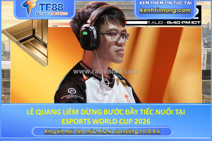 Lê quang liêm dừng bước đầy tiếc nuối tại esports world cup 2026