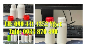 Lọ thủy tinh 50ml đựng dầu dừa, chai thủy tinh 100ml đựng axit nóng thí nghiệm