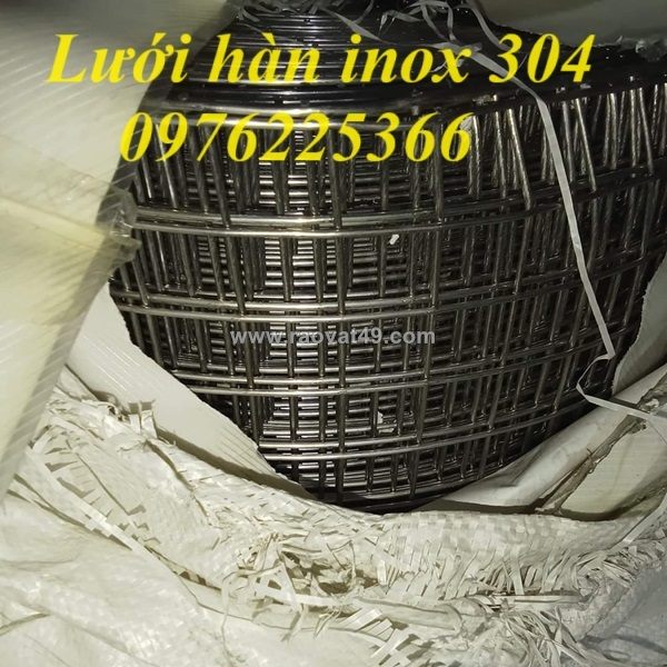 Lưới hàn inox 304 ô 50x50