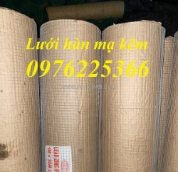 Lưới hàn mạ kẽm ô 10x10