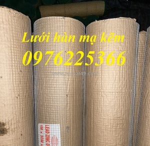 Lưới hàn mạ kẽm ô 10x10