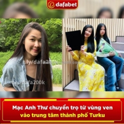 Mạc anh thư và con gái vừa chuyển từ căn hộ 36 m² ở vùng ven