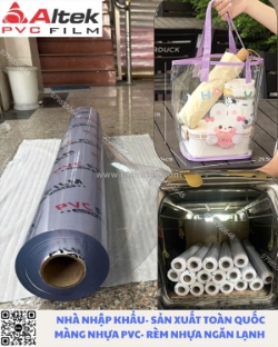 Màng pvc dẻo- đa dạng độ dày, ứng dụng linh hoạt