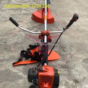 Máy cắt cỏ đề điện pin husrussiia 543e