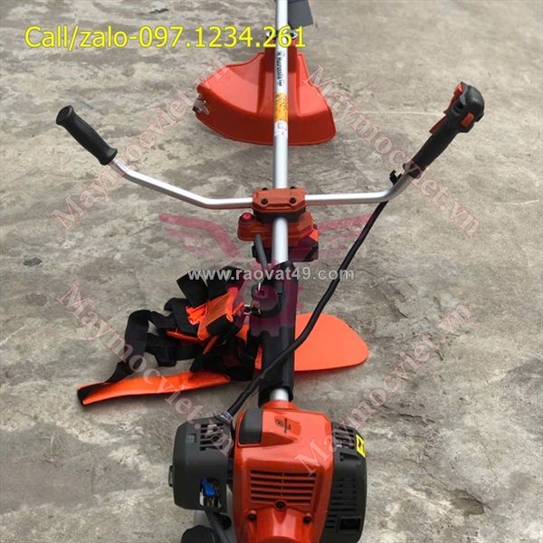 Máy cắt cỏ đề điện pin husrussiia 543e