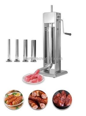 Máy đùn xúc xích quay tay 7l  - tạo hình đẹp