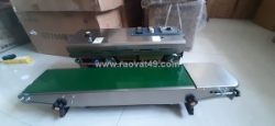 Máy hàn miệng túi liên tục fr900, máy ép túi nilong, máy hàn túi nhôm