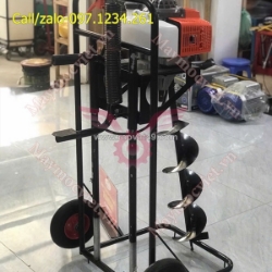 Máy khoan đất khung giá đỡ turbo tb650