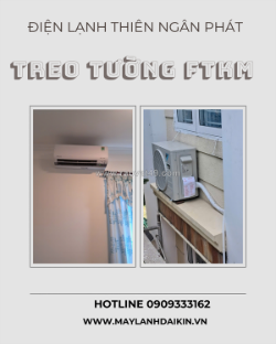 Máy lạnh treo tường daikin inverter 1 hp ftkm25avmv