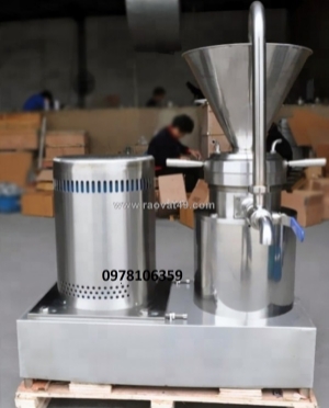 Máy nghiền keo, máy nghiền bơ đậu phụng, máy nghiền ớt tươi