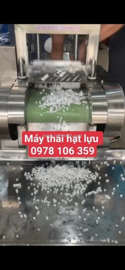 Máy thái cơm dừa hạt lựu, máy thái cùi dừa, máy thái trái cây hạt lựu