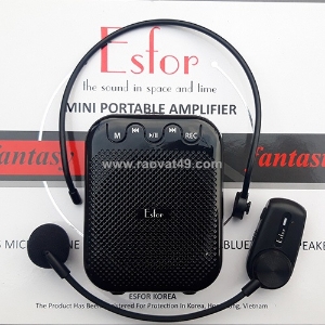 Máy trợ giảng không dây esfor es-330 v2 ultra fantasy – âm thanh rõ, dễ sử dụng!