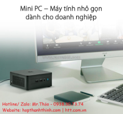 Mini pc asus nuc 13 pro tall rnuc13anhh500000i - sức mạnh vượt trội trong thiết kế siêu nhỏ gọn