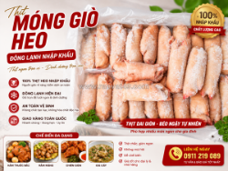 Móng giò heo đông lạnh ba lan – chất lượng ổn định, giá tốt