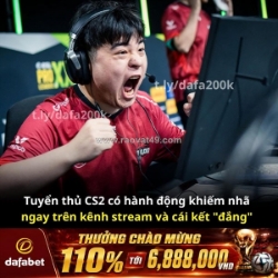 Một tuyển thủ cs2 vừa trở thành tâm điểm tranh cãi