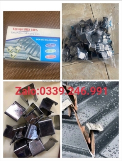 Mua kẹp ngói cắt inox tại xưởng sản xuất