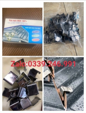 Mua kẹp ngói cắt inox tại xưởng sản xuất