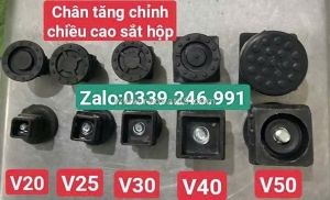 Mua sỉ chân tăng chỉnh vuông 50mm