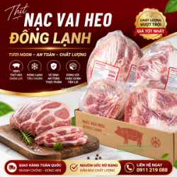 Nạc vai heo – phần thịt ngon, dễ chế biến, đa dụng