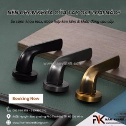 Nên chọn khóa cửa inox, đồng hay hợp kim kẽm? so sánh chi tiết để chọn đúng cho ngôi nhà