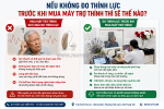 Nếu không đo thính lực trước khi mua máy trợ thính thì sẽ thế nào?