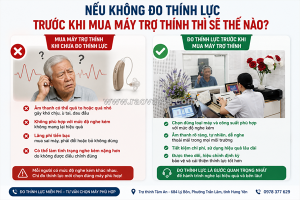 Nếu không đo thính lực trước khi mua máy trợ thính thì sẽ thế nào?