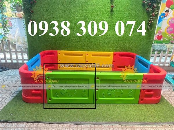 Nhà banh nhựa mầm non, nhà banh mini dành cho trẻ em