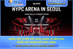 Nhiều đội tuyển việt nam giành vé đến hàn quốc dự chung kết nypc 2026!