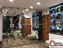 Những mẫu gương trang trí phòng ngủ nhỏ giúp không gian rộng hơn