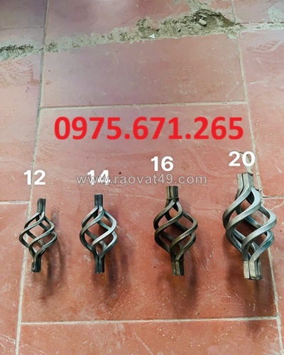 Ở đâu bán quả rọ sắt xoắn chất lượng cao cho lan can, cầu thang, hàng rào
