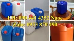 Phân phối can nhựa 30 lít đựng chất lỏng ngành hóa – sinh, can nhựa 25 lít đựng thành phần dược phẩm
