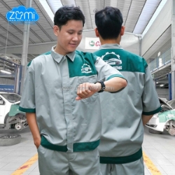 Quần áo bảo hộ lao động phương đông mẫu 2