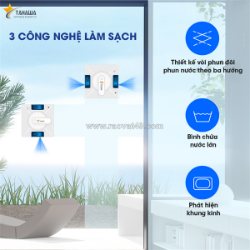 Robot lau kính tahawa - giải pháp vệ sinh kính hiện đại, an toàn và tiện lợi